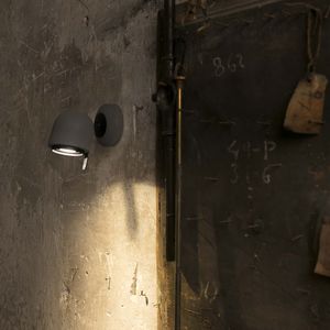 faretto a muro / da interno / LED / in metallo