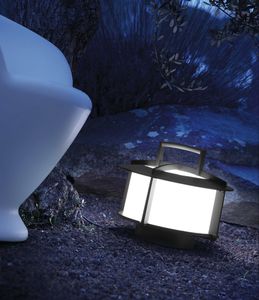 lampada portatile / moderna / in alluminio / in policarbonato