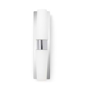 applique moderna / da bagno / in vetro / in acciaio inox