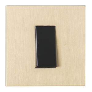 interruttore a pulsante / in ottone / moderno
