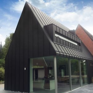 copertura in zinco / a tenuta stagna