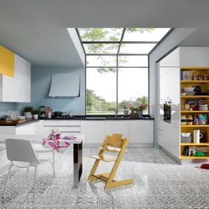 cucina moderna / in laminato / laccata / lucida