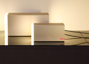 lampada da tavolo / moderna / in alluminio / in plastica