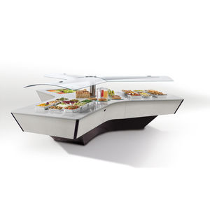 buffet refrigerato centralizzato / per ristorante