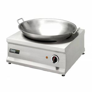 blocco cucina elettrico / a induzione / professionale / wok