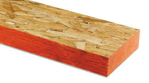 trave in legno / a sezione rettangolare