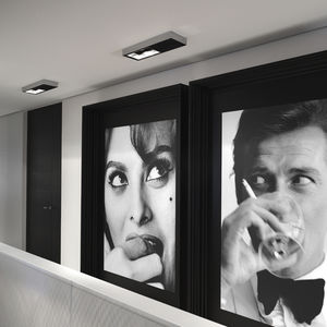 faretto da incasso a soffitto / da interno / LED / rettangolare
