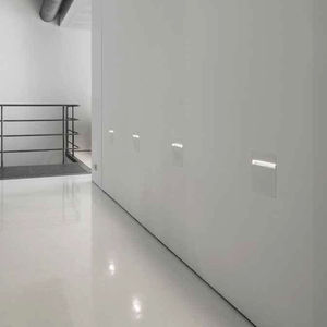 applique moderna / quadrata / in ghisa di alluminio / LED