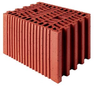 mattone alveolare / isolante / per muro