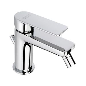 miscelatore per bidet / in metallo cromato / da bagno / 1 foro