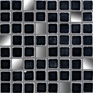 mosaico da interno / da parete / in ceramica / quadrato
