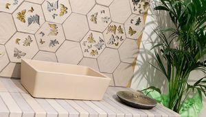piastrella da interno / da pavimento / da parete / in ceramica