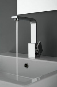 miscelatore per lavabo / in metallo cromato / in nichel / da bagno