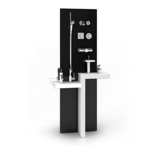 espositore da parete / multiuso / in legno / per negozio