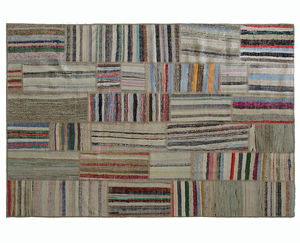 tappeto moderno / patchwork / in cotone / rettangolare