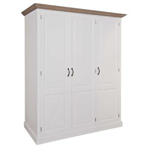 armadio classico / in legno / in legno laccato / con ante battenti