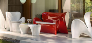 divano design originale / da giardino / in polietilene / in tessuto