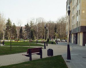 lampione urbano / moderno / in acciaio inossidabile / in ghisa