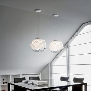 lampada a sospensione / moderna / in vetro / LED