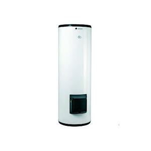 scaldacqua solare / da appoggio / verticale / con pompa di calore