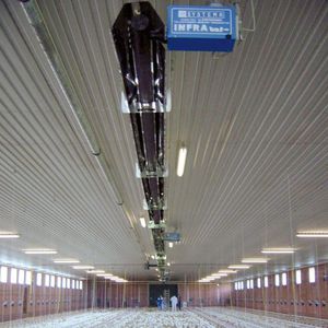 stufa ad infrarossi sospesa / a gas / contract / tubo radiante