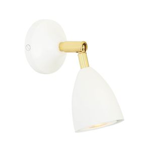 applique moderna / in ottone / in acciaio / LED