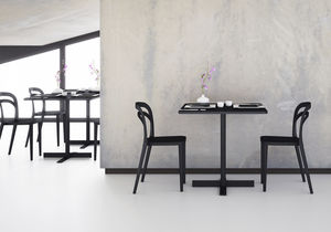 tavolo moderno / in MDF / quadrato / per ristorante