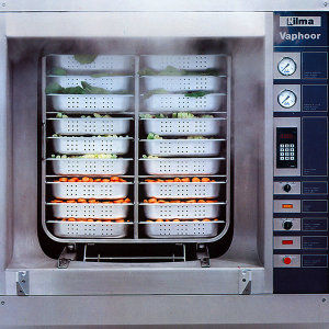 forno elettrico / professionale / a doppia alimentazione / a vapore