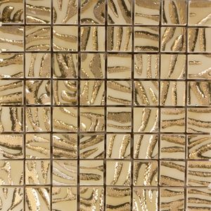 mosaico da interno / da parete / in gres porcellanato / quadrato
