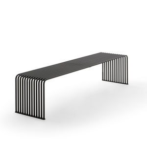 panca pubblica / da giardino / design industriale / in acciaio galvanizzato