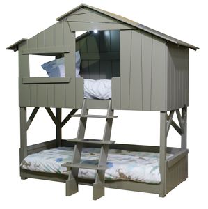 letto a castello / capanna / singolo / moderno