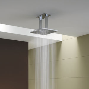 soffione doccia da soffitto / quadrato