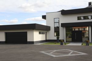 porte sezionali per garage / in legno / in acciaio / automatiche