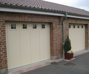 porte scorrevoli per garage / in acciaio / automatiche
