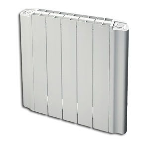 radiatore elettrico / a inerzia / in alluminio / in lega d'alluminio