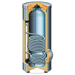 boiler per acqua calda a pavimento / verticale / residenziale / professionale