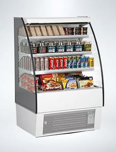 vetrina refrigerata a isola