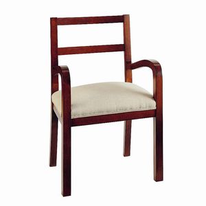 sedia moderna / imbottita / ergonomica / in tessuto