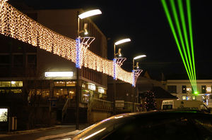 decorazioni natalizie luminose per spazio pubblico / per strade / a LED