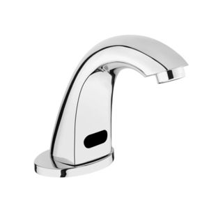 miscelatore per lavabo / in metallo / elettronico / da bagno