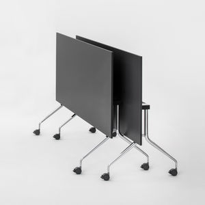tavolo da riunione moderno / in laminato / in metallo / in melamminico