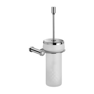 scopino per WC in vetro / in ottone / da parete