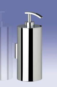 distributore di sapone contract / da parete / in ottone / manuale