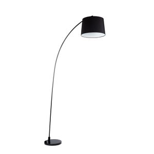 lampada da terra / moderna / in acciaio laccato / in cotone