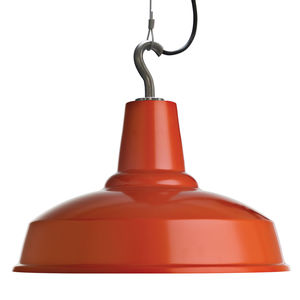 lampada a sospensione / in stile industriale / in alluminio / da interno