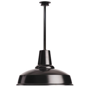 plafoniera in stile industriale / tonda / in alluminio / LED