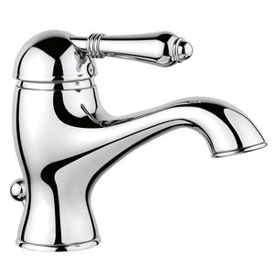 miscelatore per lavandino / in ottone / da bagno / 1 foro