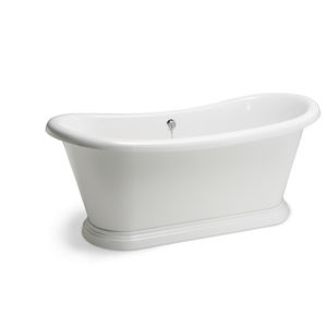 vasca da bagno ad isola / ovale / in composito