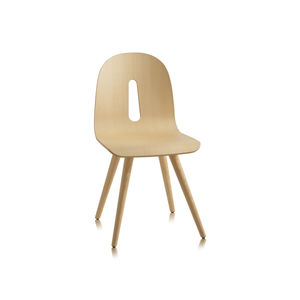 sedia moderna / in frassino / contract