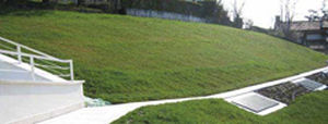 geogriglia in rete / in polipropilene / tridimensionale